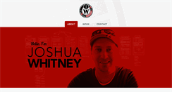 Desktop Screenshot of joshuawhitney.com